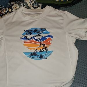 White Shark Graphic Tee